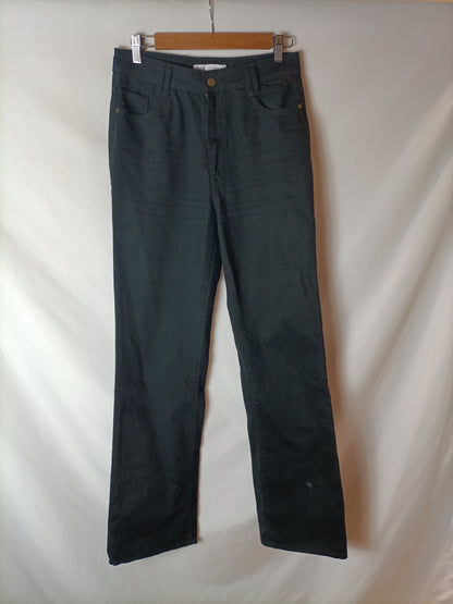 ZARA. Straight black trousers, size 38
