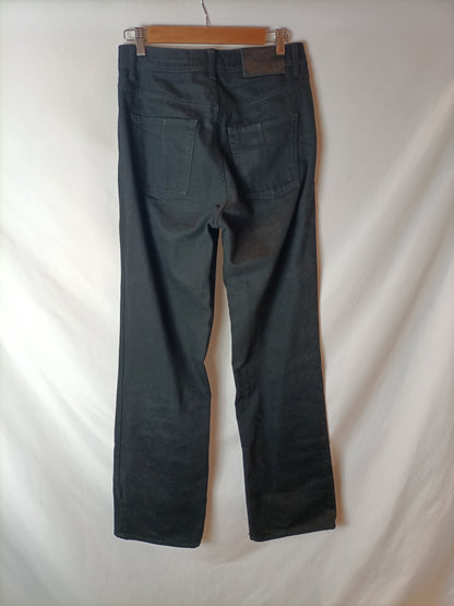 ZARA. Straight black trousers, size 38