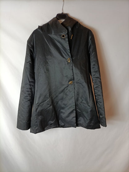 BRAS. trenca azul capucha T.m