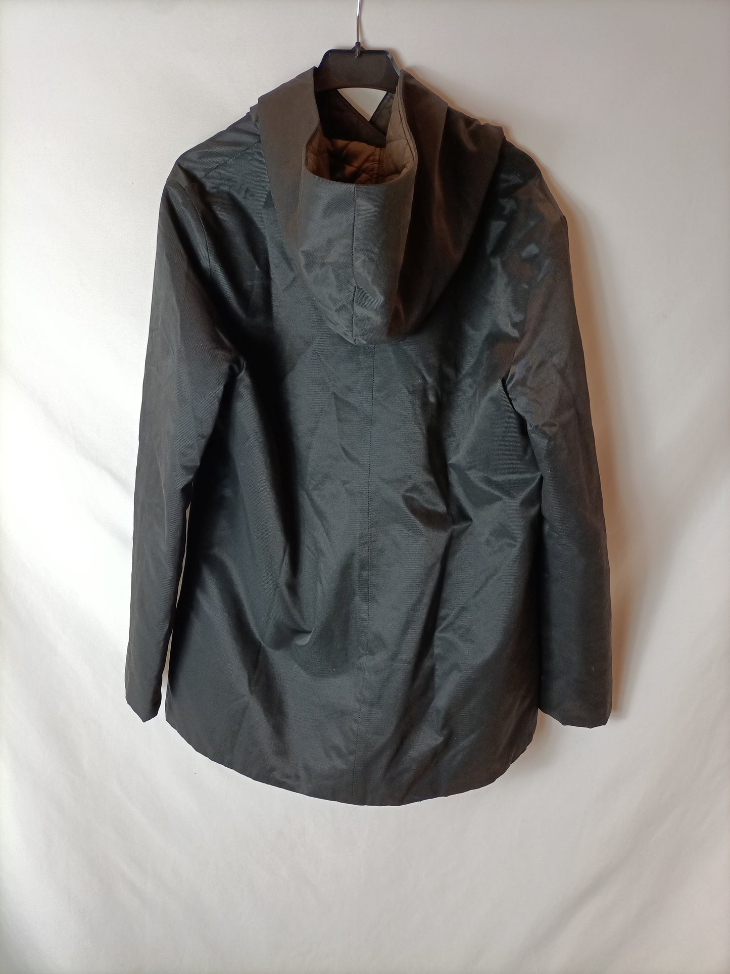 BRAS. trenca azul capucha T.m