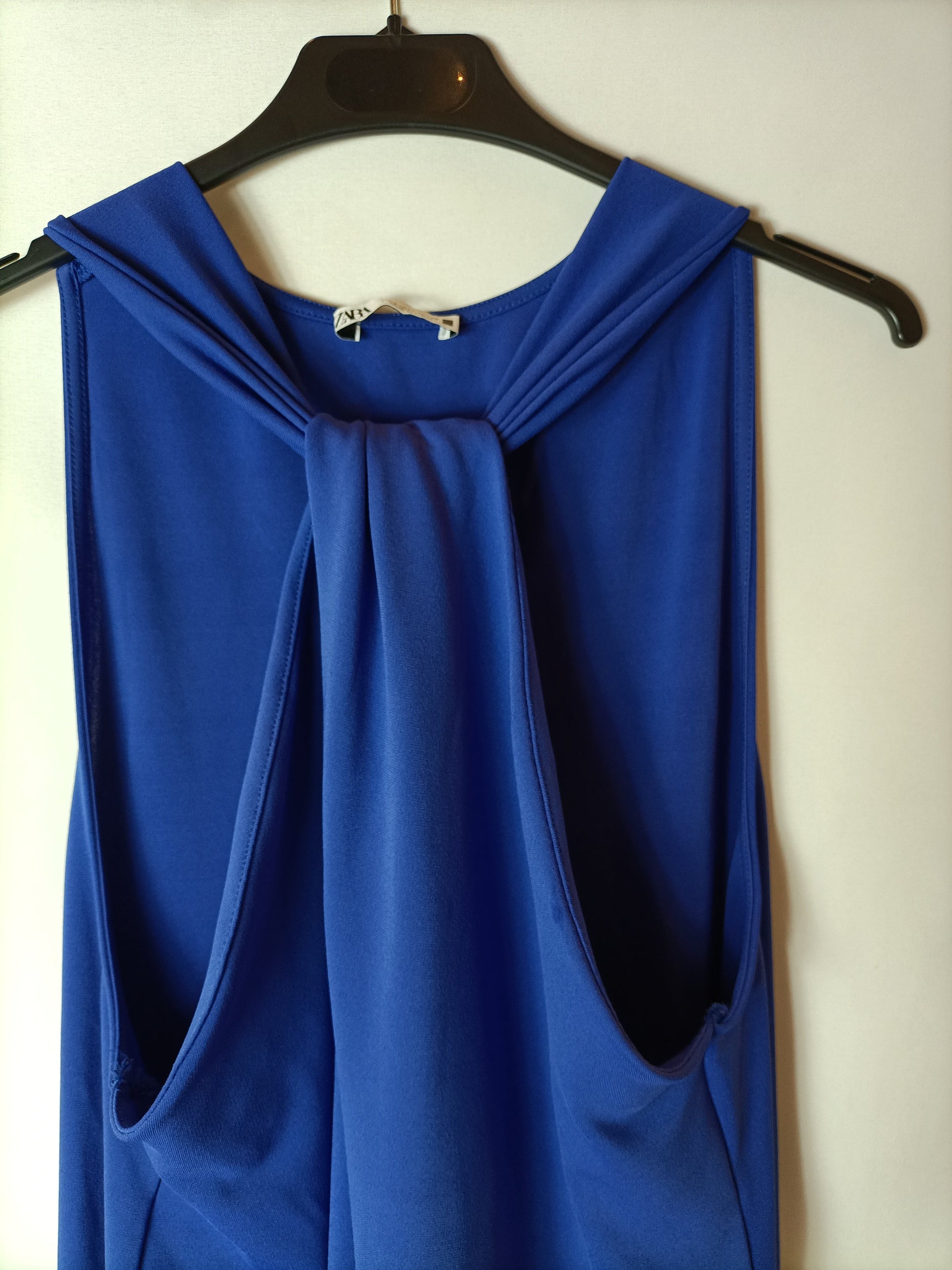 ZARA. Flowing Klein blue dress. TM Hibuy market ZARA. Flowing Klein blue dress. TM Hibuy market