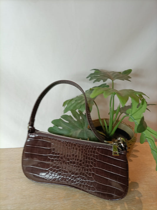 FRIDAY BY JW PEI. Bolso mini marrón