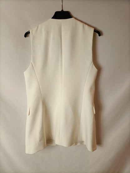 ZARA. White vest. TS