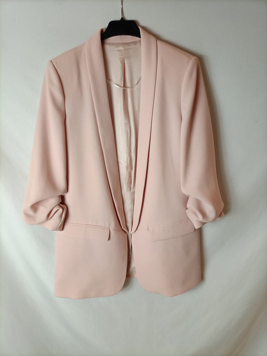 OTHERS. Light pink blazer. TM/L