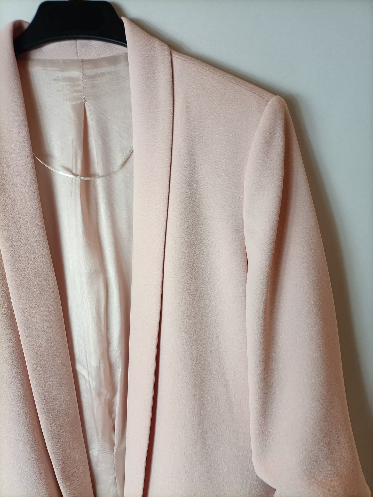 OTRAS. Blazer rosa claro. T M/L