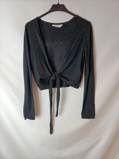 NAF NAF. Black thread torerita. TS