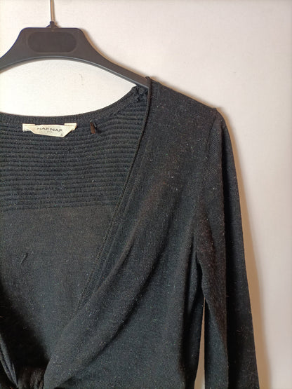 NAF NAF. Black thread torerita. TS