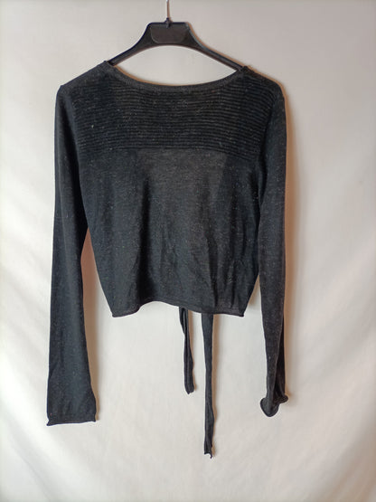 NAF NAF. Black thread torerita. TS