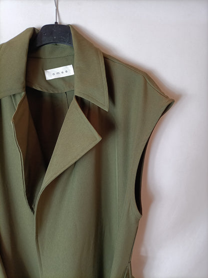 AMEE. Green midi vest Tu (m/l)
