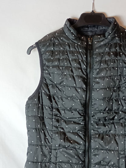 GREEN COAST. Reversible Sleeveless Feathers T.xs