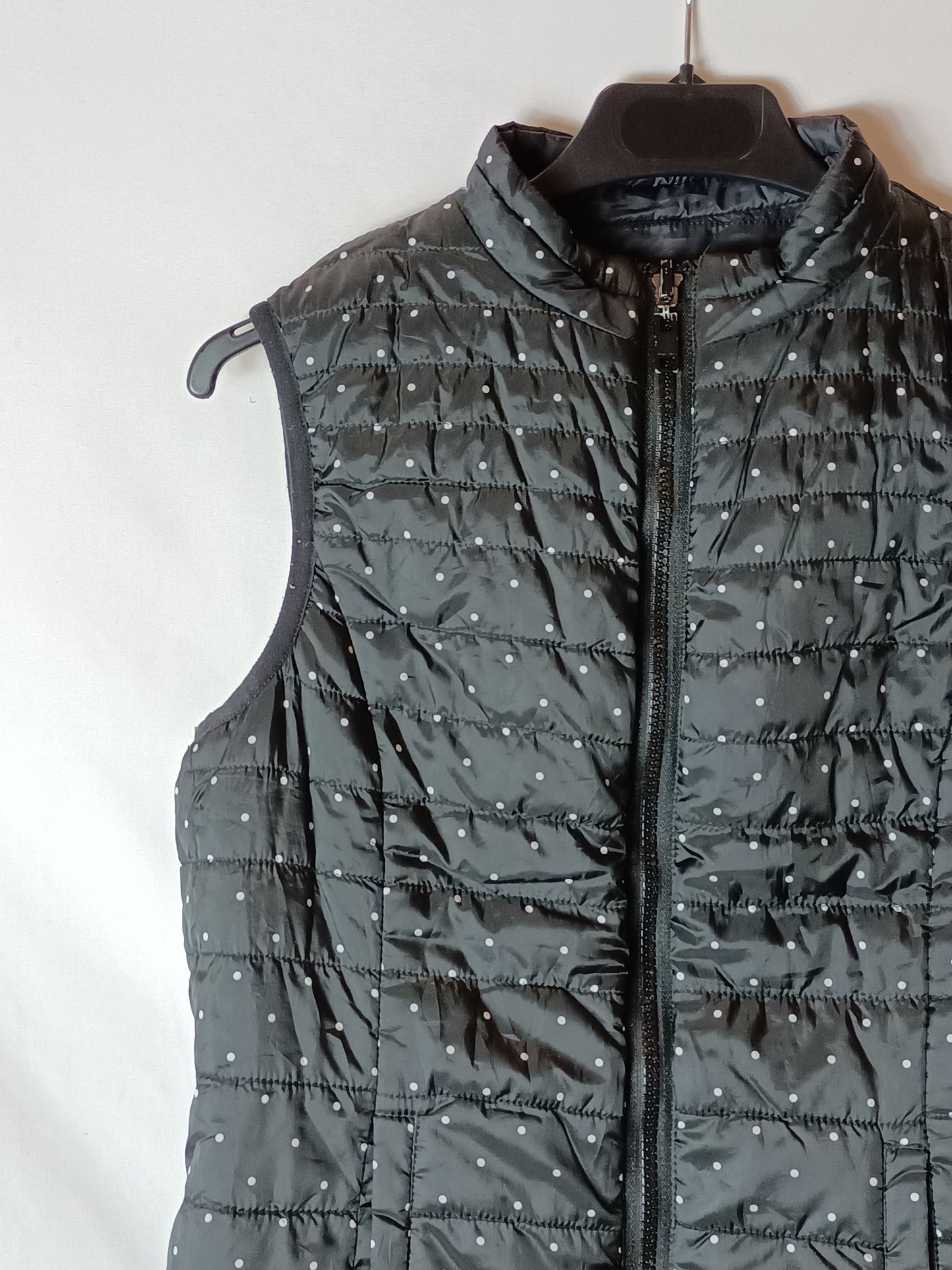 GREEN COAST. Reversible Sleeveless Feathers T.xs