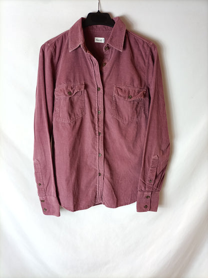 NICOLI.camisa pana rosa T.s