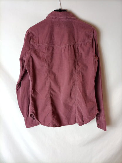 NICOLI.camisa pana rosa T.s