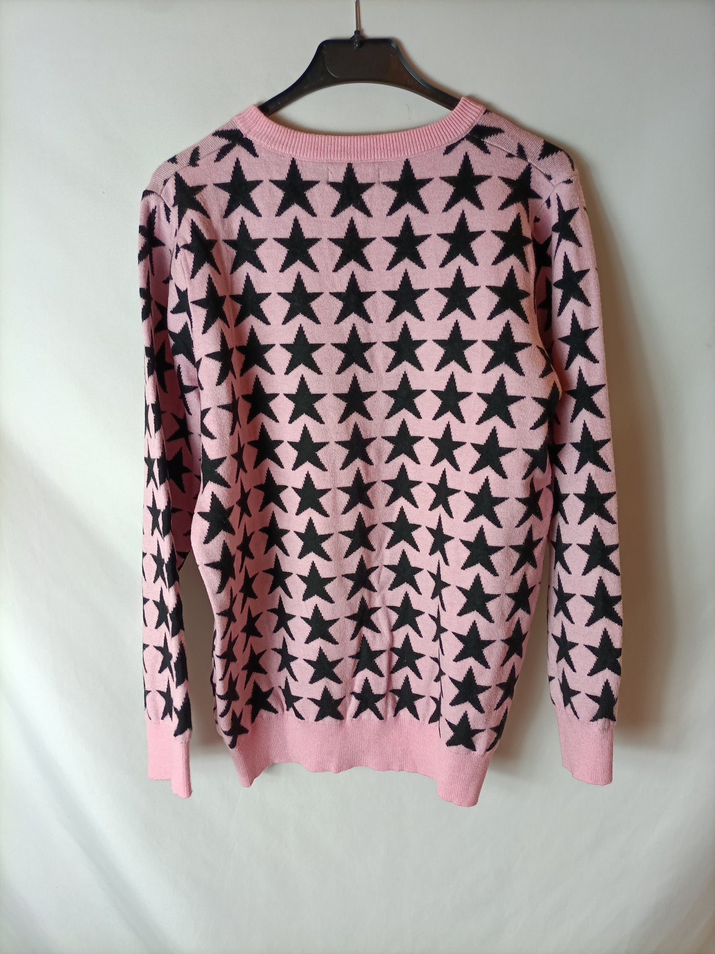 MINUETO. Pink Ts star sweater