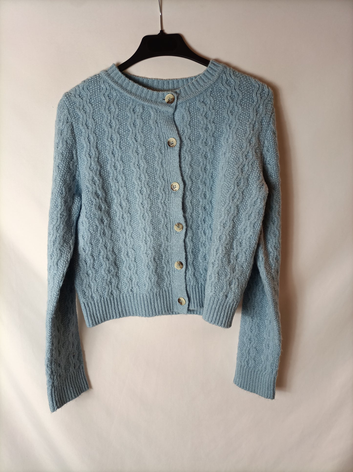 MANGO. Rebeca azul claro . T S