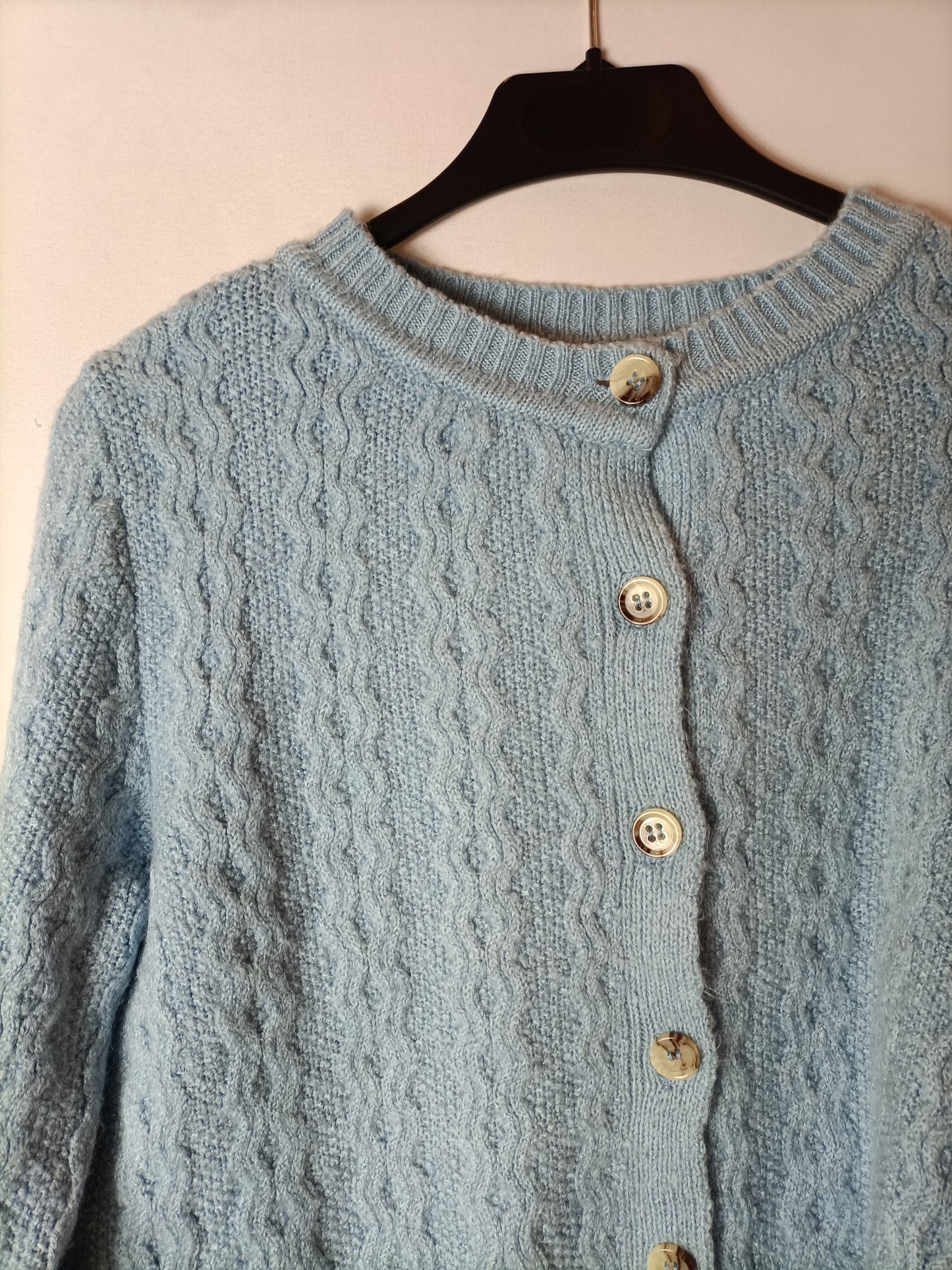 MANGO. Rebeca azul claro . T S