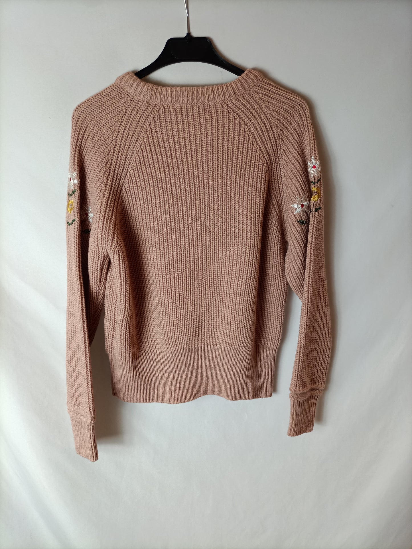 J. HELEN. jersey rosa flores T.u(s) TARA