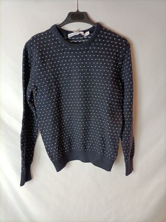 &amp;OTHER STORIES. Blue and white Ts sweater