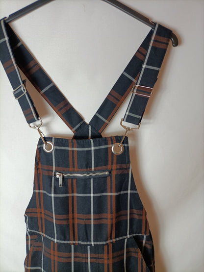 STRADIVARIUS. Peto  ancho cuadros T.36