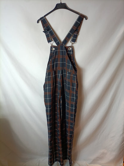 STRADIVARIUS. Peto  ancho cuadros T.36