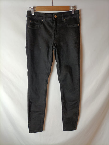 DENIM CO. Denim pitillo negro T.38