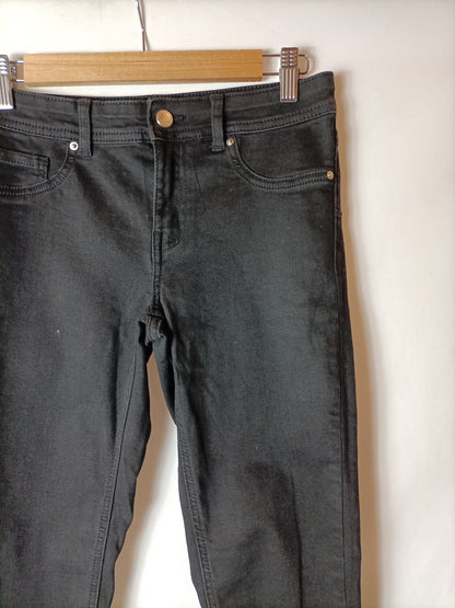 DENIM CO. Denim pitillo negro T.38