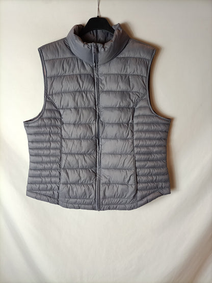PRIMARK. Plumas ligero gris T.L