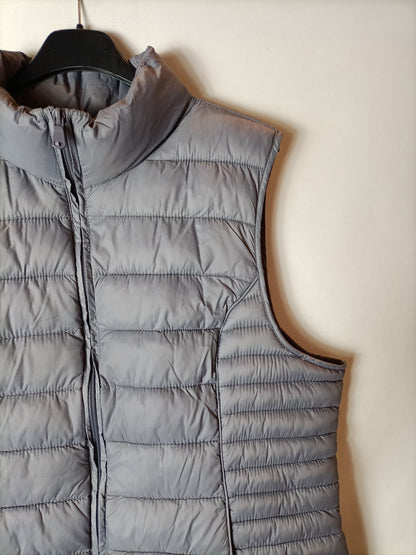 PRIMARK. Plumas ligero gris T.L