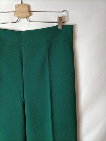 ZARA. Green culottes, size XL