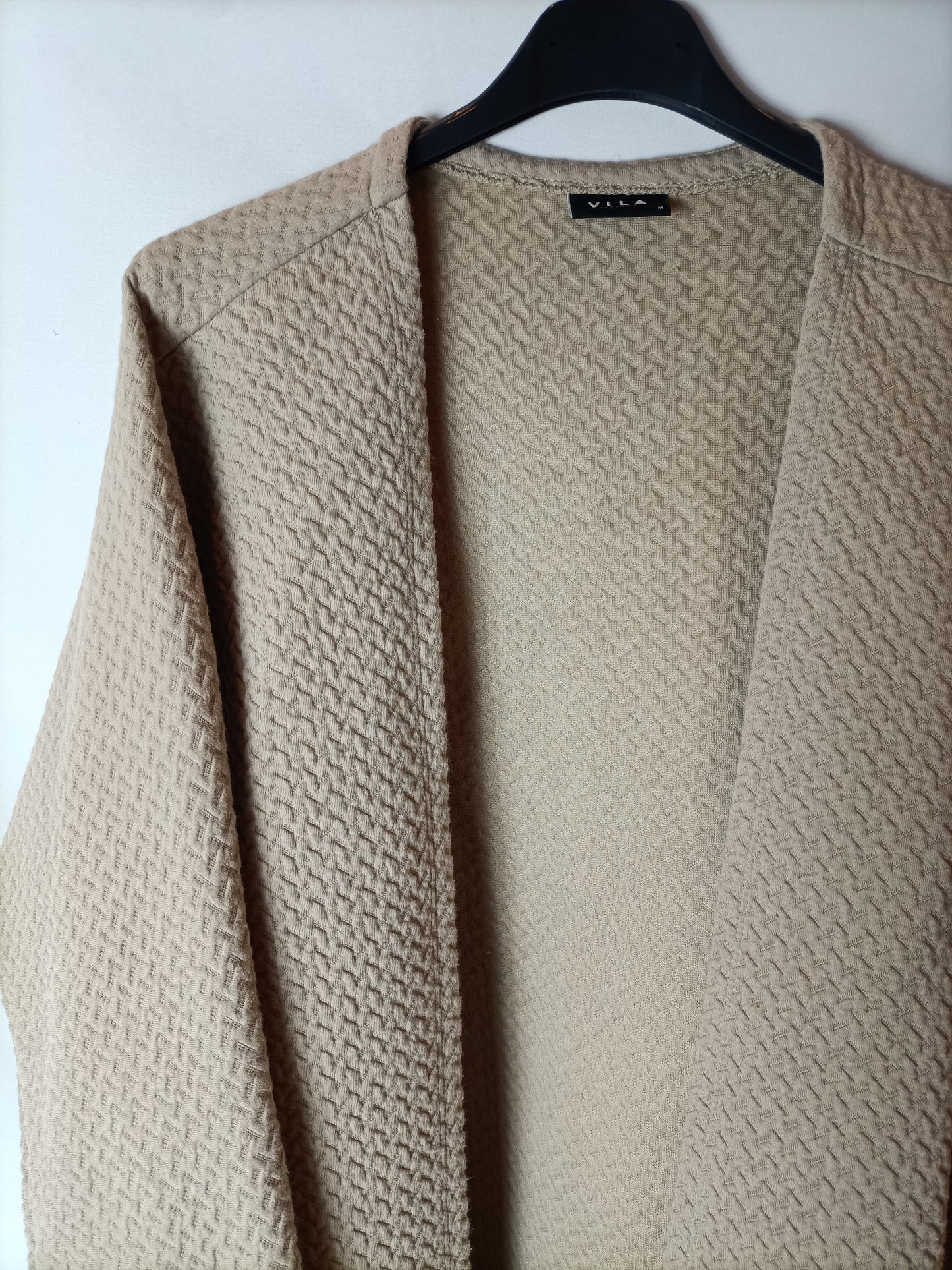 VILA. Chaqueta textura oversized. T M