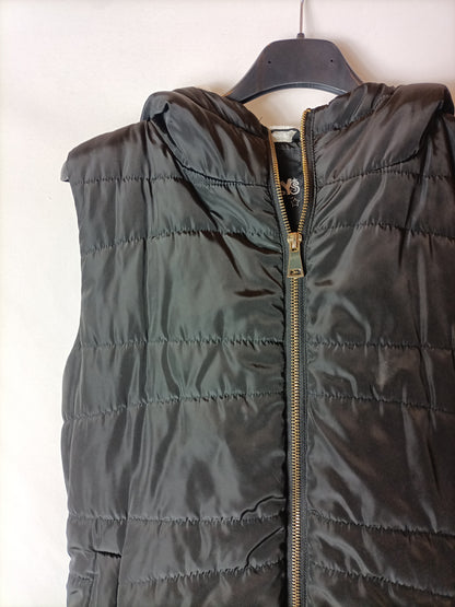 HAILYS. Plumas sin mangas negro. T XS