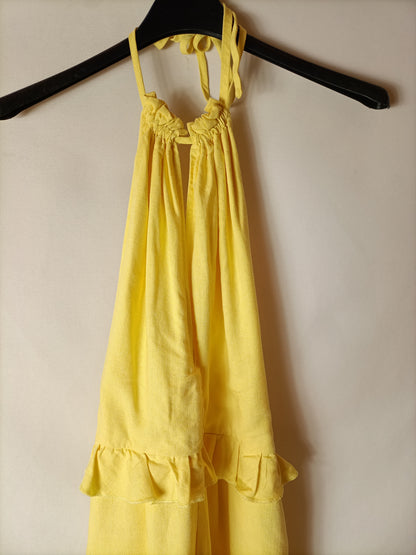 SHEIN. Yellow playsuit. S XS