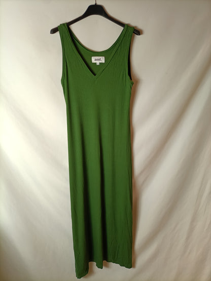 AMT. Ts ribbed midi dress