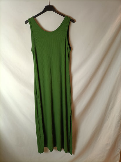 AMT. Ts ribbed midi dress