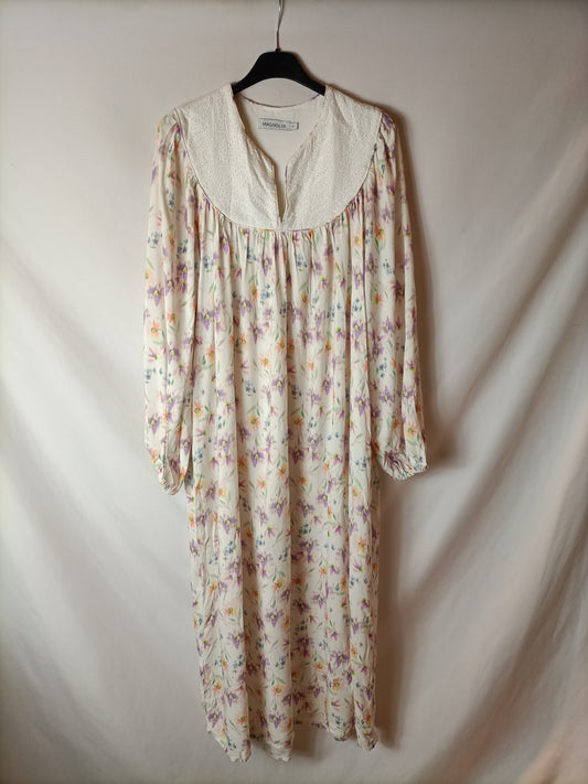 MAGNOLYA. Long printed dress S.1(s)