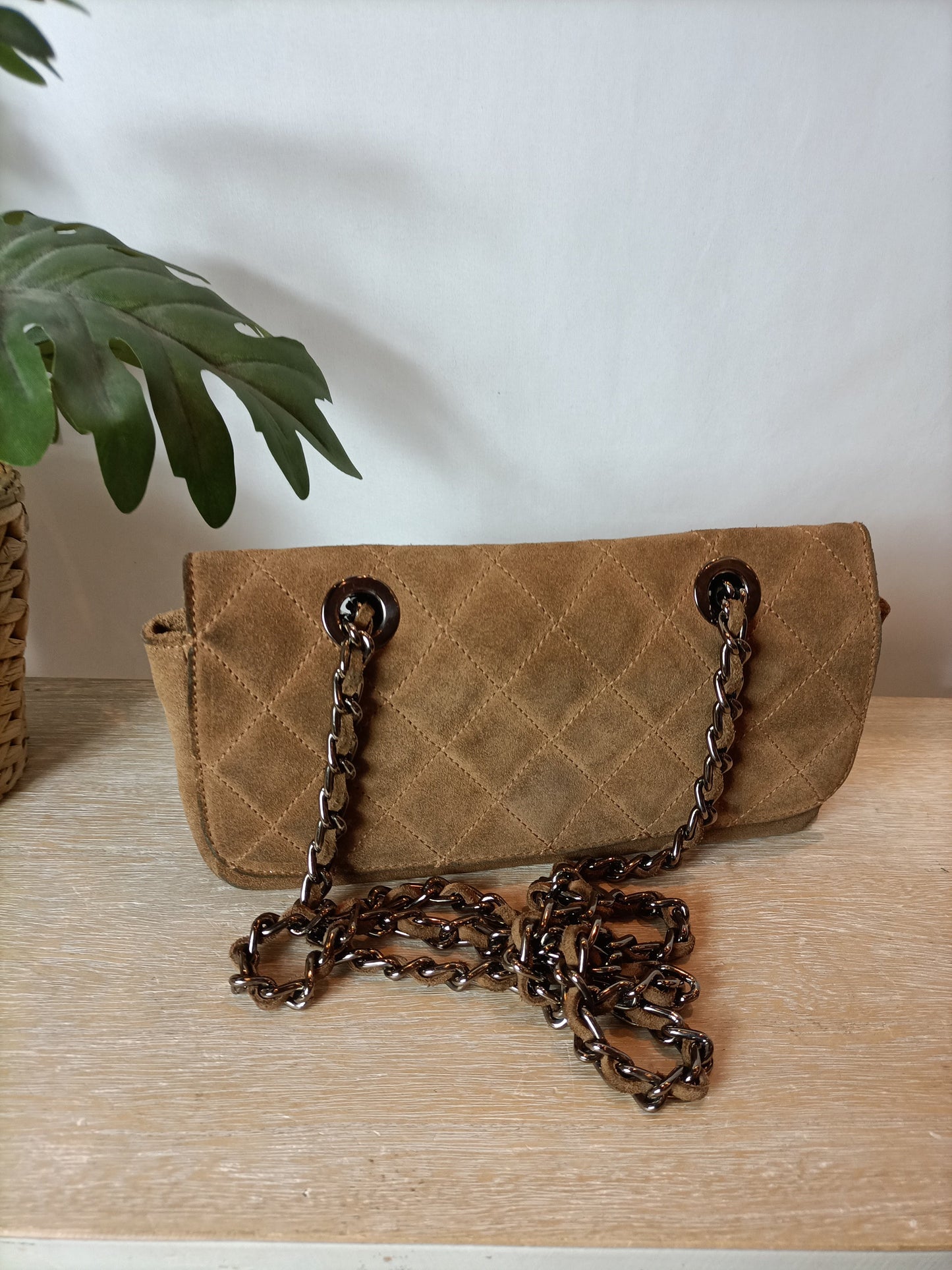 LURUEÑA. Mini camel bag (tara)