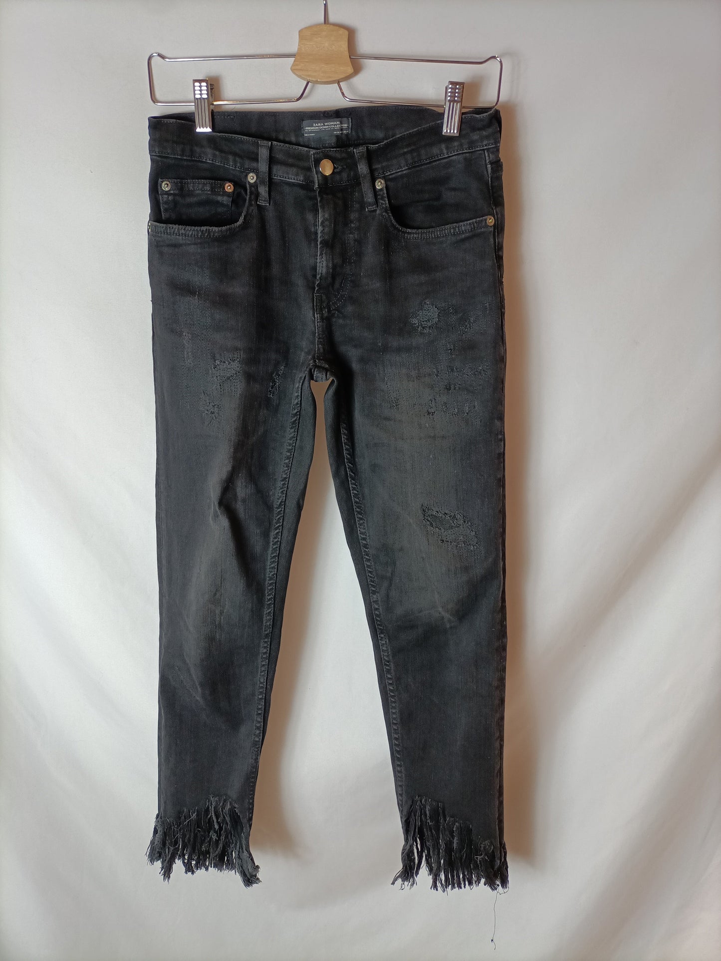 ZARA. Fringed trousers size 36