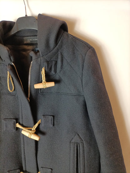 ZARA. Short blue trench coat. TM