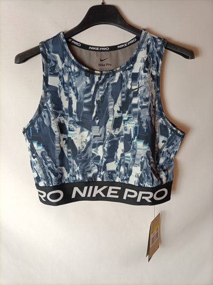 NIKE. Blue Ts sports top