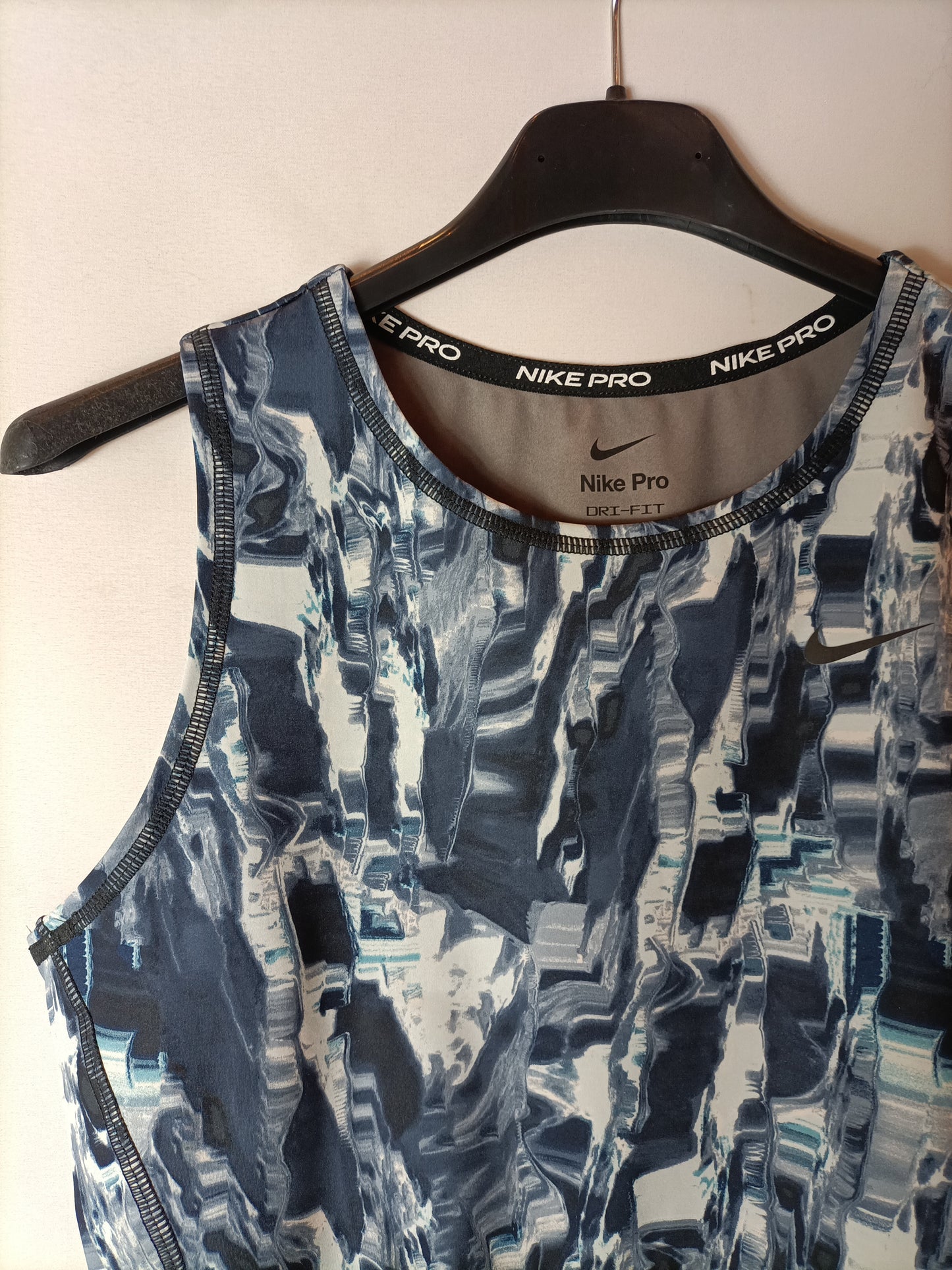 NIKE. Blue Ts sports top