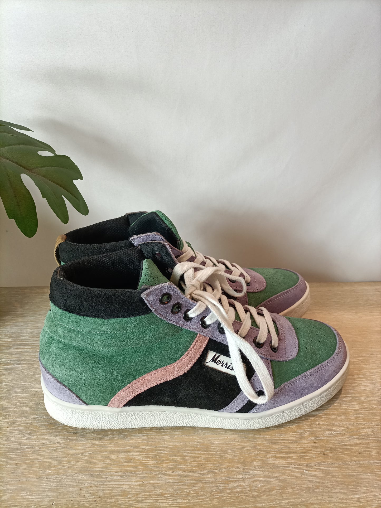 MORRISON. Suede ankle boots, size 38