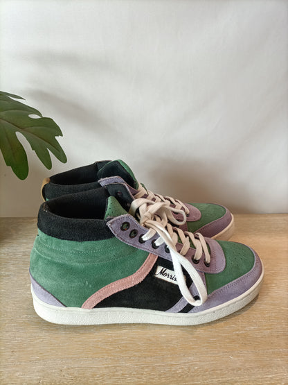 MORRISON. Suede ankle boots, size 38