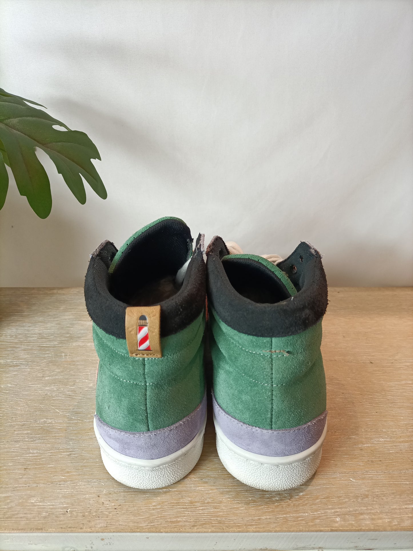 MORRISON. Suede ankle boots, size 38