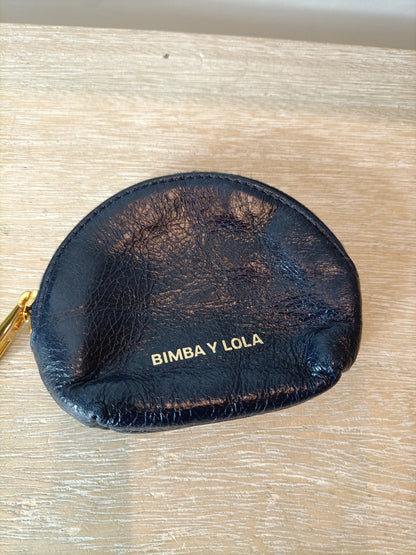 BIMBA Y LOLA. Mini blue purse (tara)