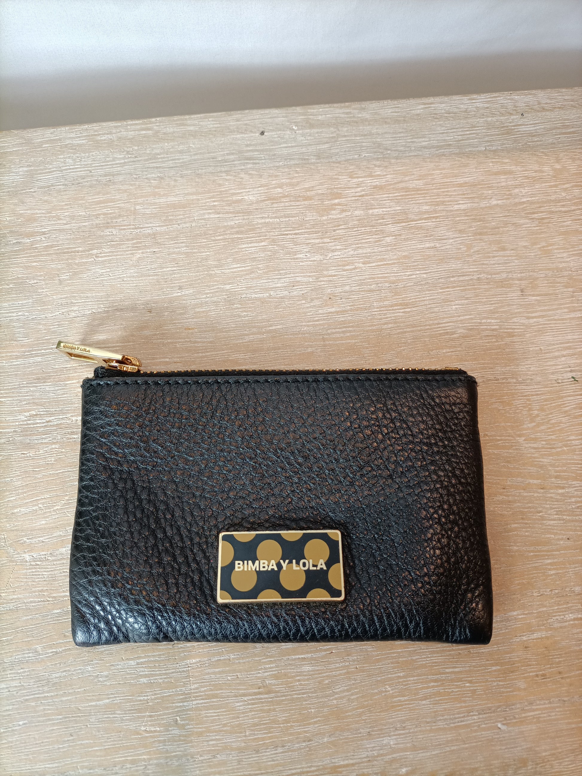 BIMBA Y tarjetero negro piel – Hibuy market