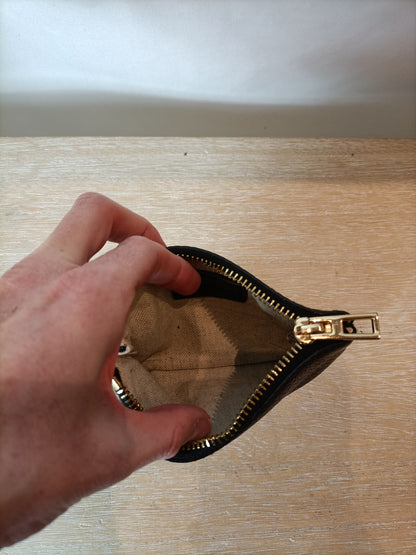 BIMBA Y LOLA. tarjetero negro piel