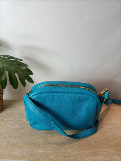 BIMBA Y LOLA. Bolso turquesa (tara)