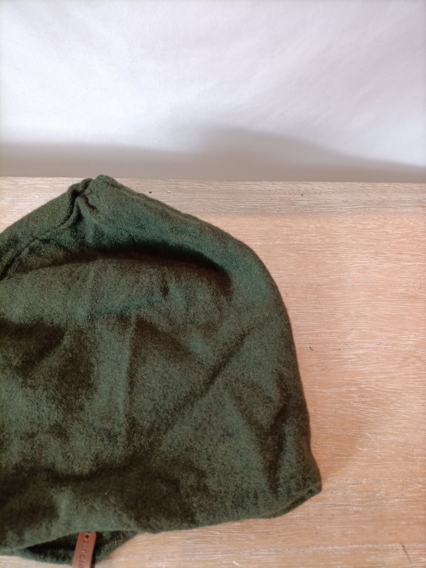 ADOLFO DOMÍNGUEZ. Khaki green cap