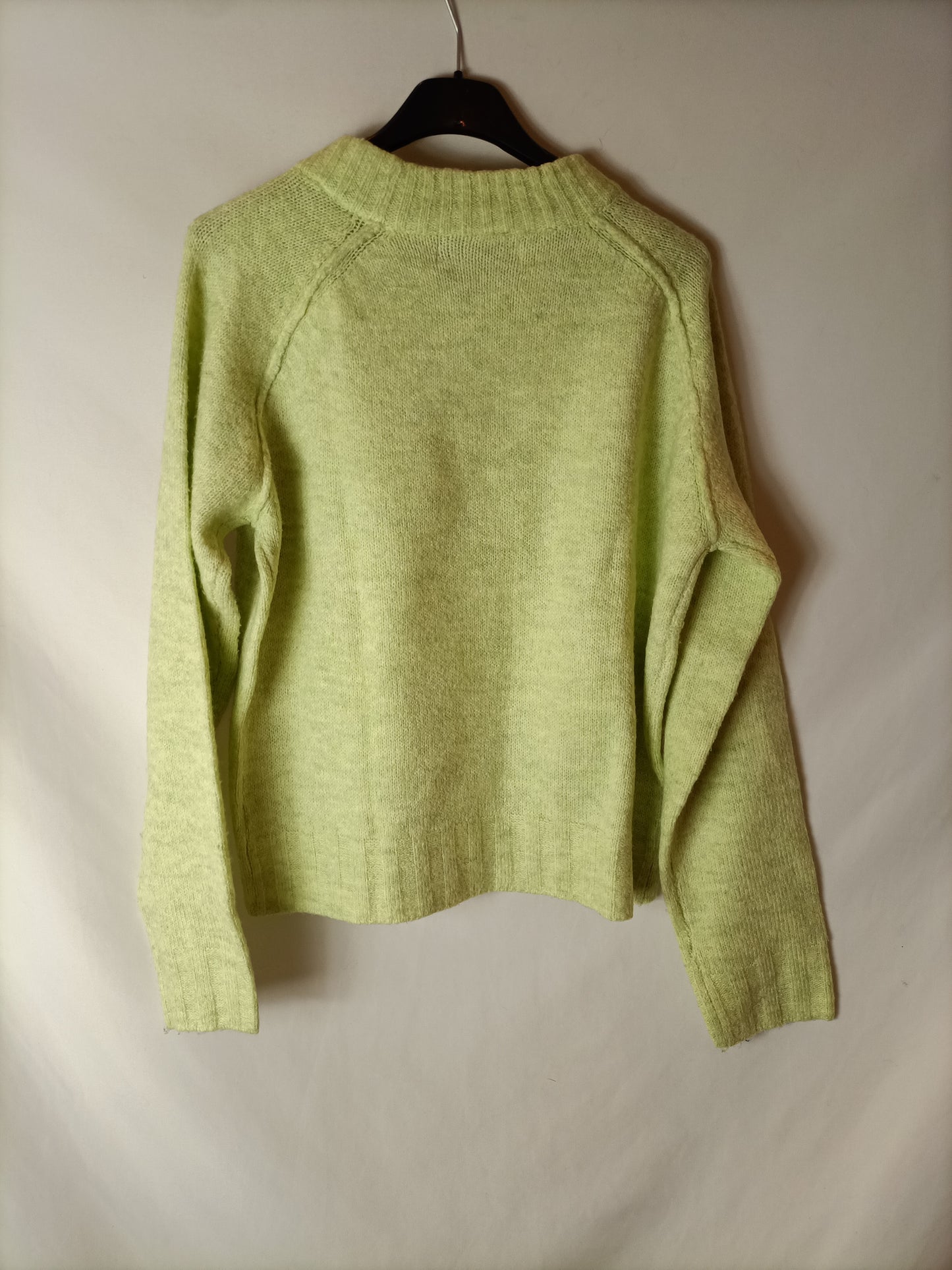 LEFTIES. Jersey verde lima T.s