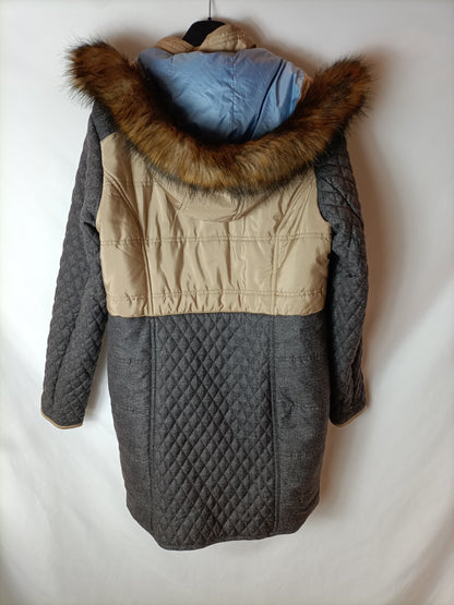 BEARWOOD. Double-textured coat. Size 40